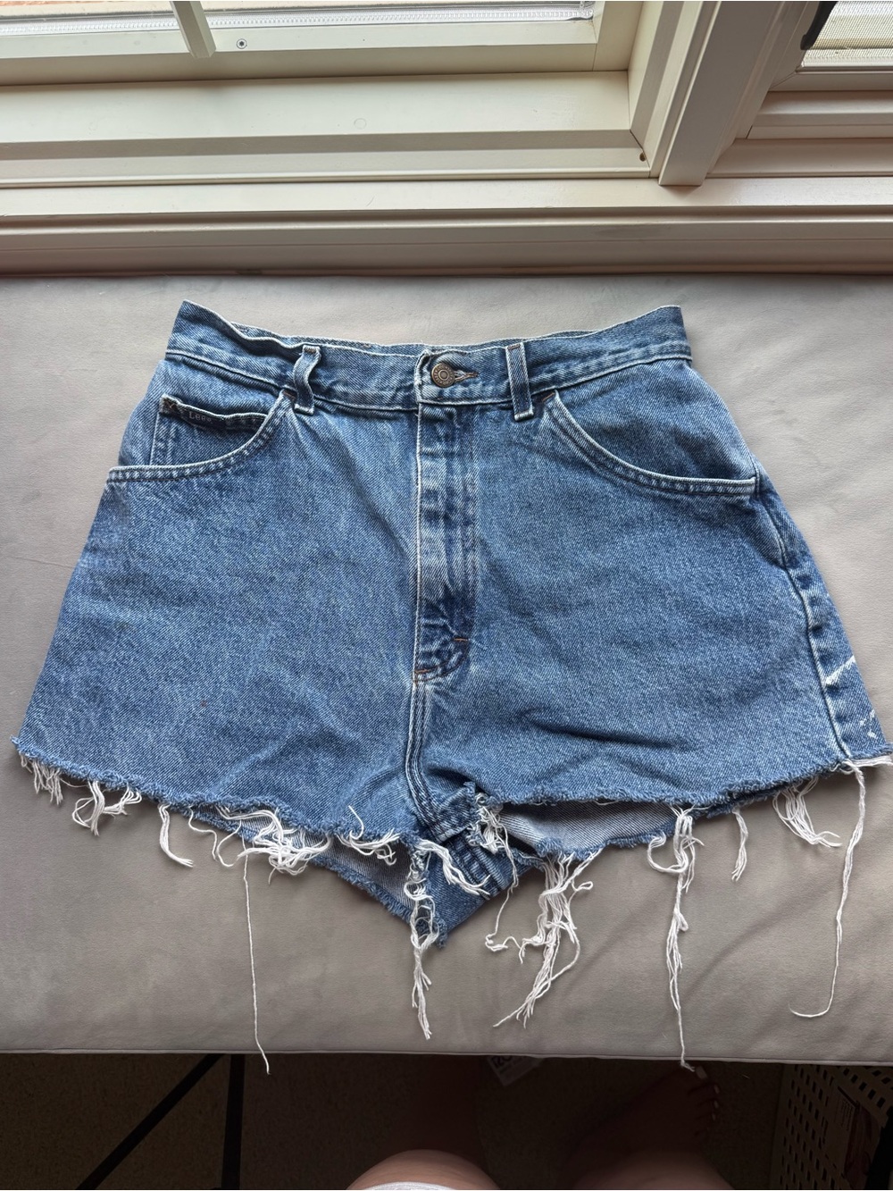 Vintage Lee denim shorts